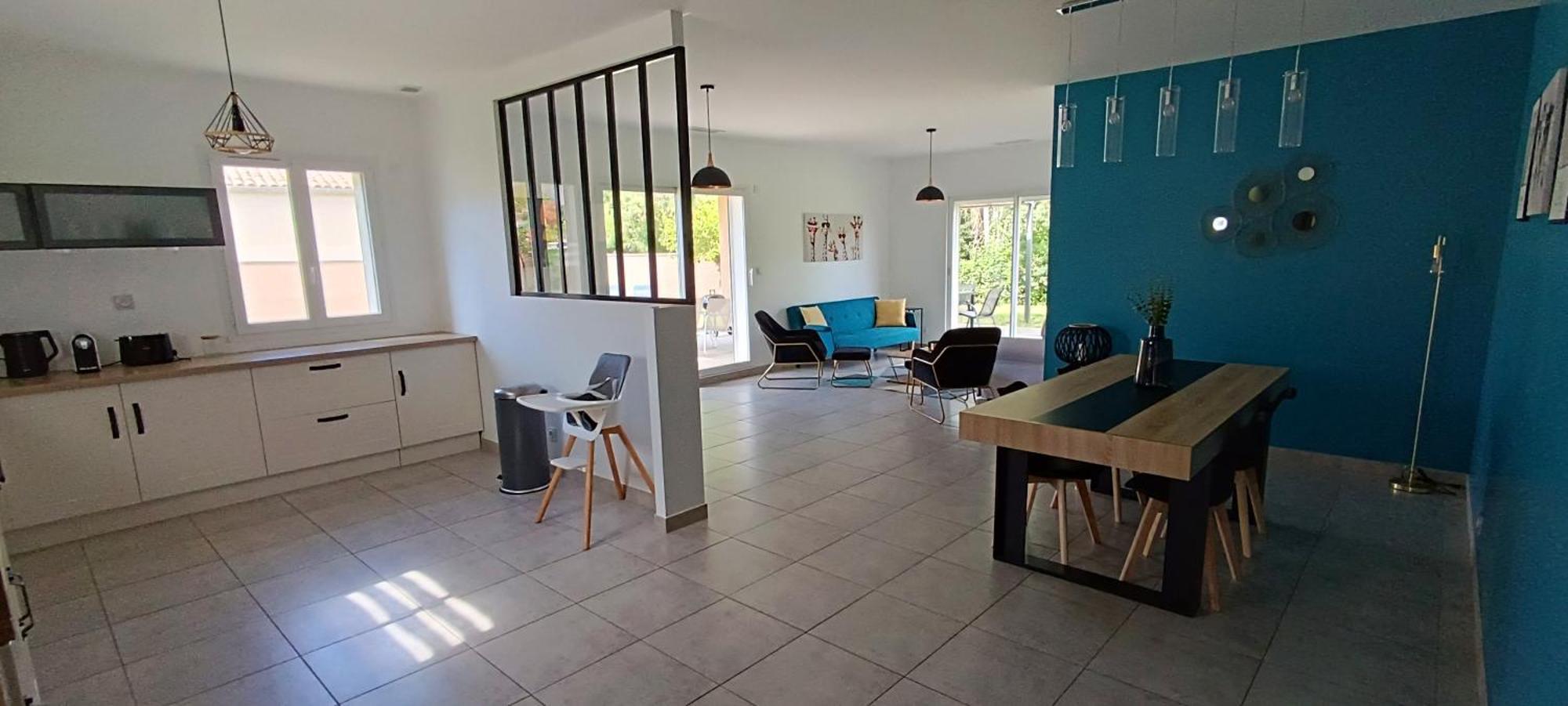 La Villa Lyne - Villa Moderne 4 Chambres 8 Personnes Clim Lezan Екстер'єр фото